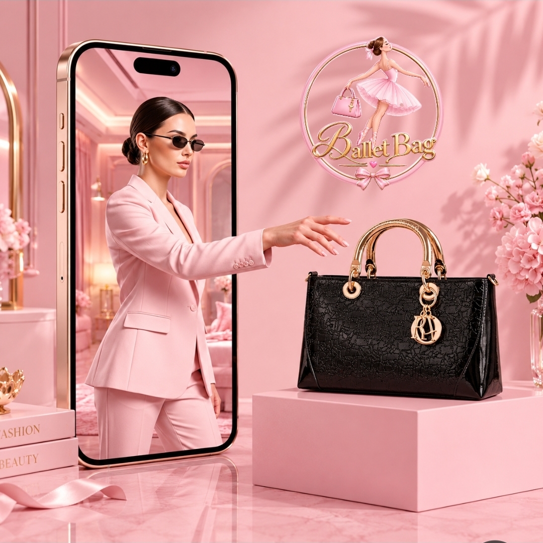 کیف مجلسی دستی دسته طلایی  دیور Dior